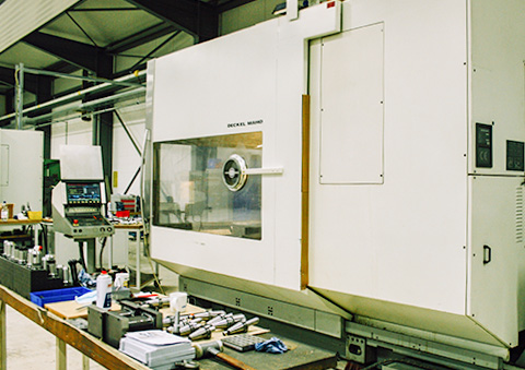 Maschine im Anlagenpark