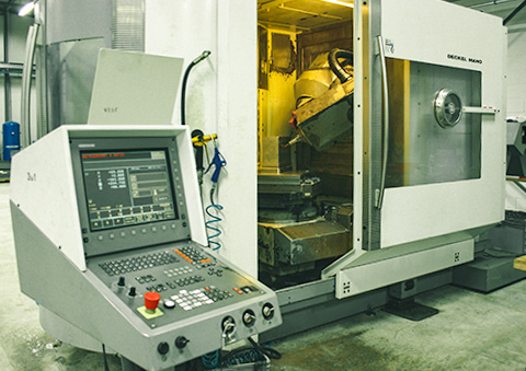 Maschine im Anlagenpark