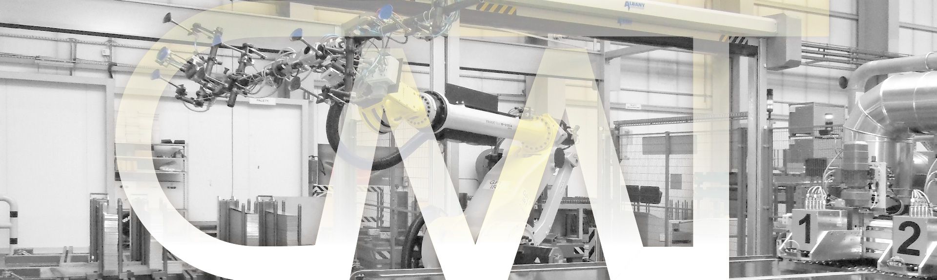 Bereich Robotik im Anlagenbau